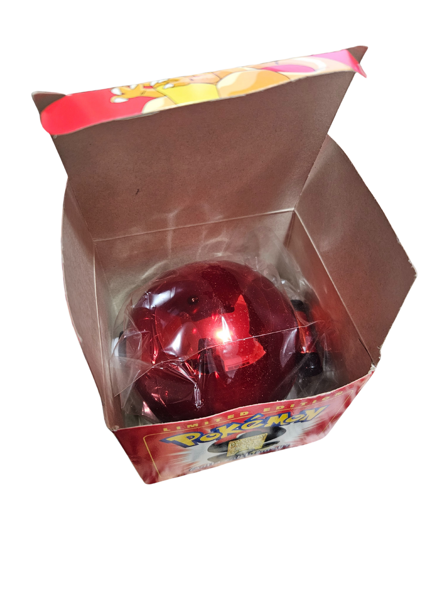Pokemon 23k Burger King Gold Plated Trading Card, Sealed Poke Ball - Charizard (Red Box version)