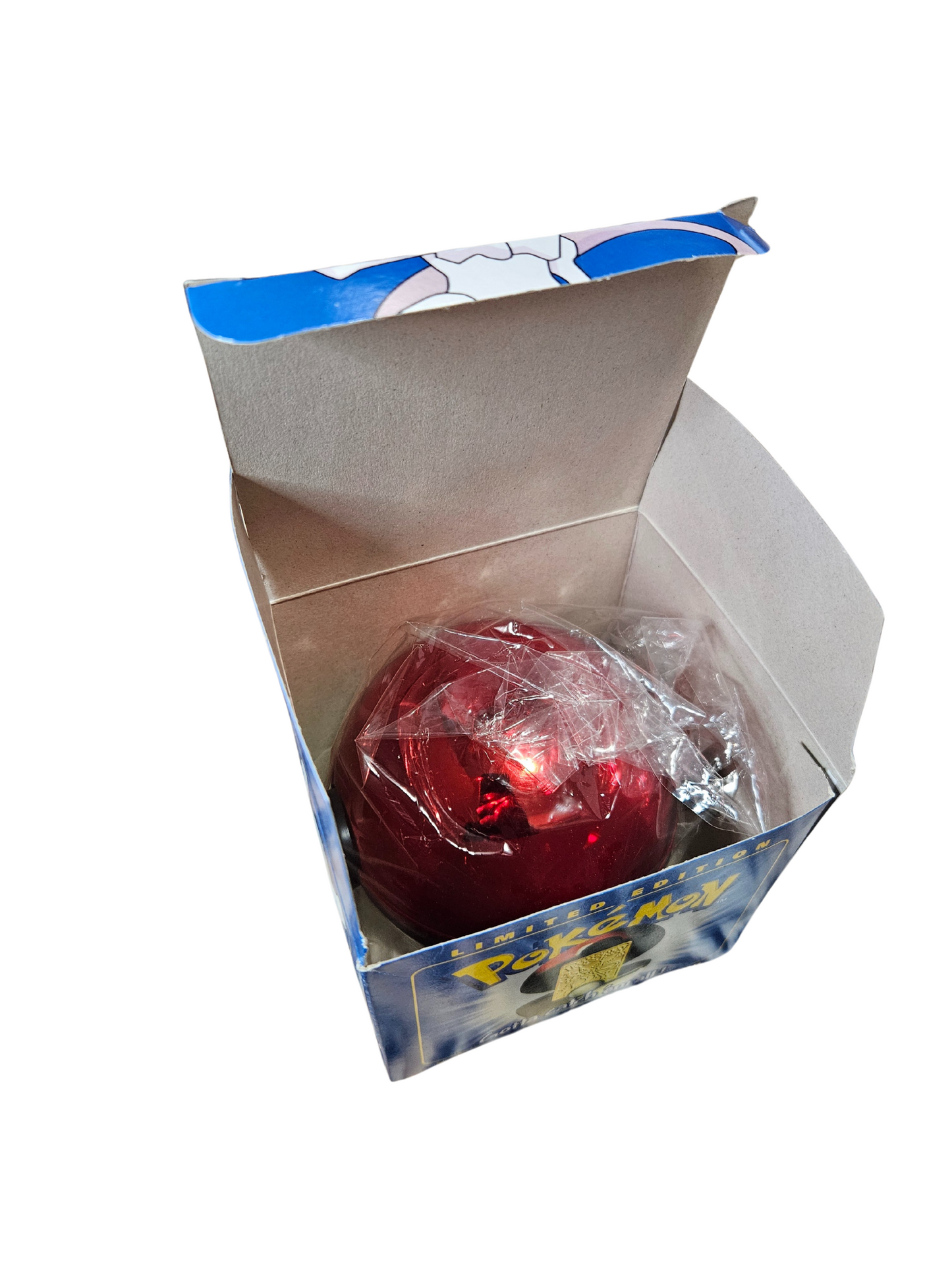 Pokemon 23k Burger King Gold Plated Trading Card, Sealed Poke Ball - Mewtwo (Blue Box version)