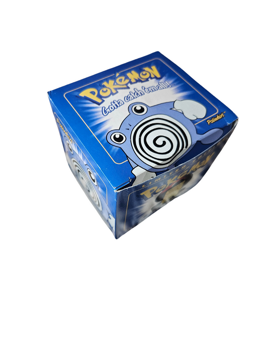 Pokemon 23k Burger King Gold Plated Trading Card, Sealed Poke Ball - Poliwhirl (Blue Box version)