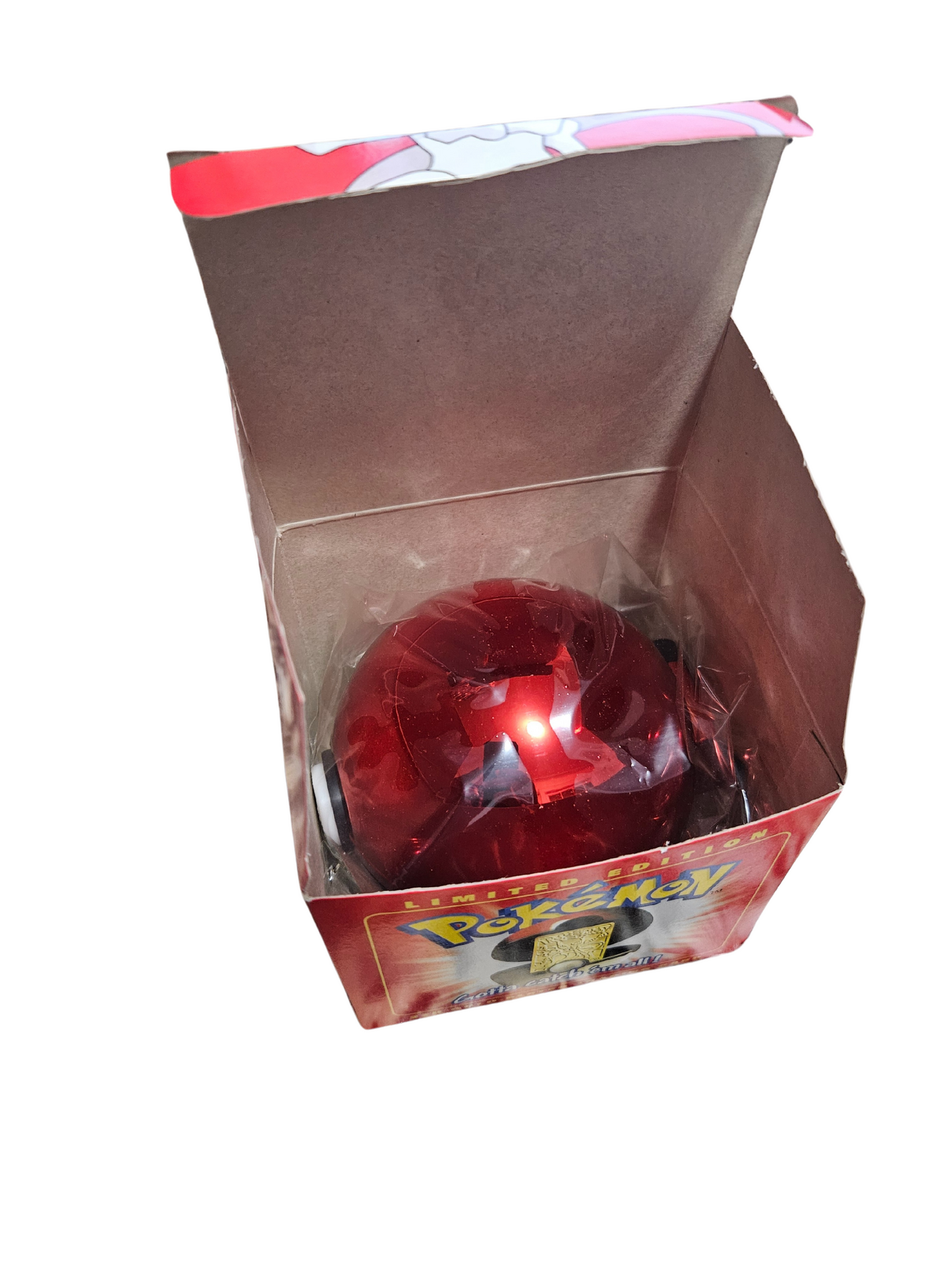 Pokemon 23k Burger King Gold Plated Trading Card, Sealed Poke Ball - Mewtwo (Red Box version)